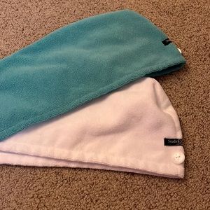 Hair towels 2 pack